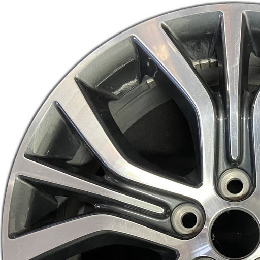 18" OUTLANDER 16-17 18x7 Original OEM Wheel Rim - Angle View