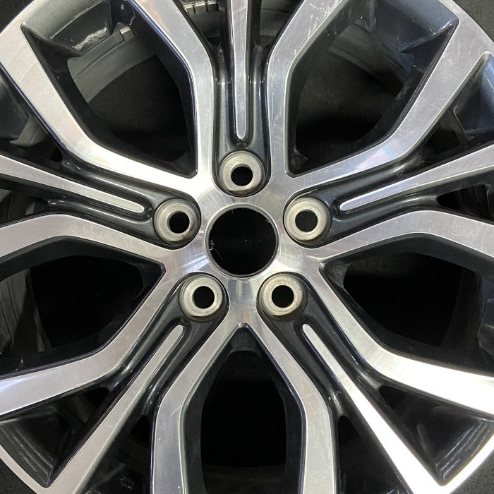 18" OUTLANDER 16-17 18x7 Original OEM Wheel Rim - Angle View