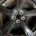 18" MUSTANG MACH-E 21-23 18x7 5 spoke straight spoke Original OEM Wheel Rim - Angle View