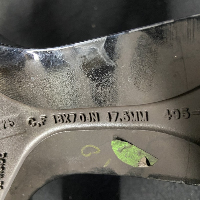 18" MUSTANG MACH-E 21-23 18x7 5 spoke straight spoke Original OEM Wheel Rim - View 9