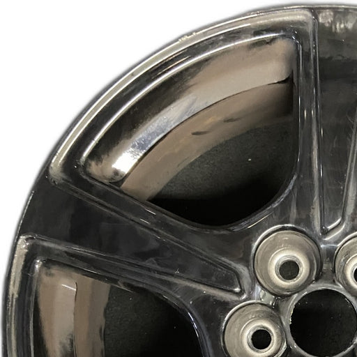 18" MUSTANG MACH-E 21-23 18x7 5 spoke straight spoke Original OEM Wheel Rim - Angle View