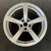 18" PORSCHE MACAN 15-18 18x9 5 individual spokes Original OEM Wheel Rim - Front View