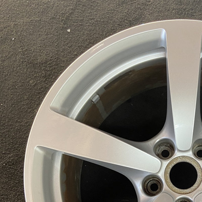 18" PORSCHE MACAN 15-18 18x9 5 individual spokes Original OEM Wheel Rim - Side Profile