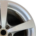 18" PORSCHE MACAN 15-18 18x9 5 individual spokes Original OEM Wheel Rim - Side Profile