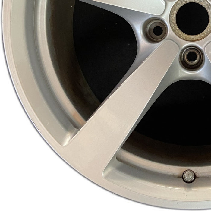 18" PORSCHE MACAN 15-18 18x9 5 individual spokes Original OEM Wheel Rim - Back View