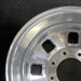 18" SIERRA 3500 PICKUP 24 DRW 18x6.5 rear outer Original OEM Wheel Rim - Side Profile