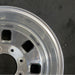 18" SIERRA 3500 PICKUP 24 DRW 18x6.5 rear outer Original OEM Wheel Rim - Close-Up Detail