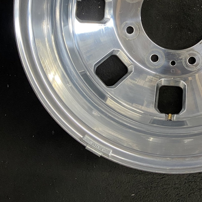 18" SIERRA 3500 PICKUP 24 DRW 18x6.5 rear outer Original OEM Wheel Rim - Additional View