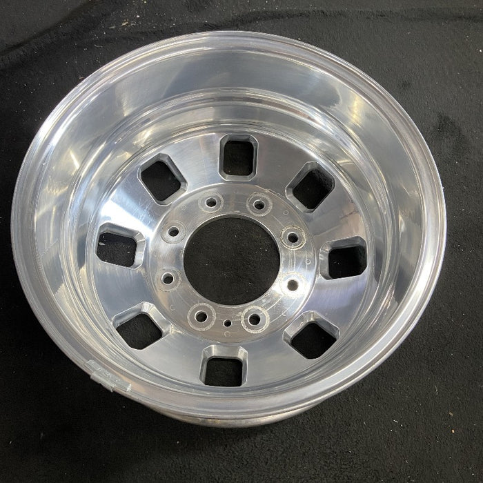 18" SIERRA 3500 PICKUP 24 DRW 18x6.5 rear outer Original OEM Wheel Rim - View 7