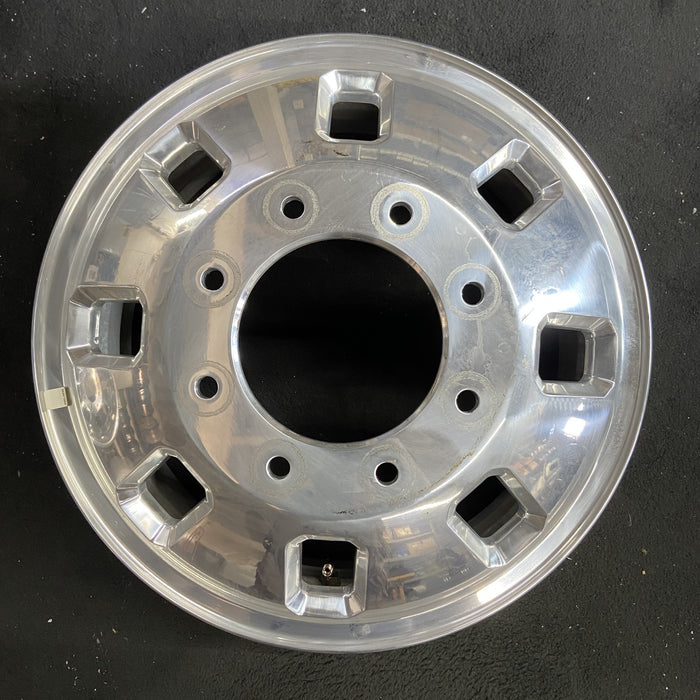 18" SIERRA 3500 PICKUP 24 DRW, 18x6.5, front Original OEM Wheel Rim - Angle View