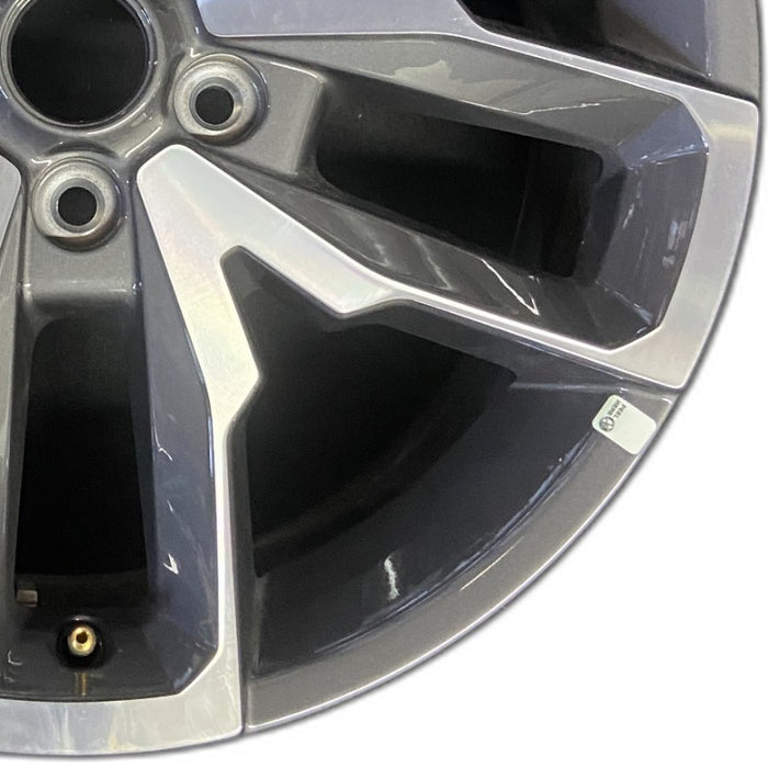 20" WRANGLER 24 20x8 5 spoke open spoke opt WRA Original OEM Wheel Rim - Close-Up Detail