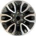 17" FORD F150 RAPTOR 12 17x8.5 6 split V spoke aluminum TPMS Original OEM Wheel - Front View