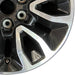 17" FORD F150 RAPTOR 12 17x8.5 6 split V spoke aluminum TPMS Original OEM Wheel - Close-Up Detail