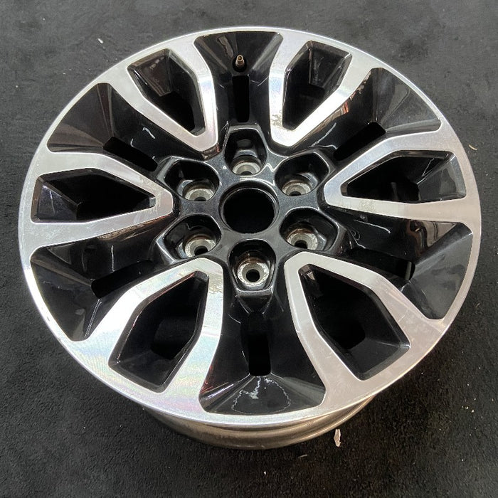 17" FORD F150 RAPTOR 12 17x8.5 6 split V spoke aluminum TPMS Original OEM Wheel - View 8