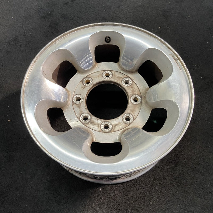 16" FORD F250SD PICKUP 99-00 16x7 SRW aluminum 6 D shaped holes Original OEM - View 8