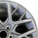 18" WRANGLER 24 18x7.5 20 spoke opt WPA Original OEM Wheel Rim - Side Profile