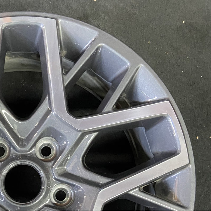 18" WRANGLER 24 18x7.5 20 spoke opt WPA Original OEM Wheel Rim - Close-Up Detail