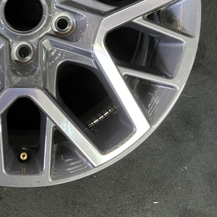 18" WRANGLER 24 18x7.5 20 spoke opt WPA Original OEM Wheel Rim - Back View