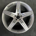 20" MERCEDES S-CLASS 14 222 Type; S63 20x9.5 5 spoke Original OEM Wheel Rim - Front View