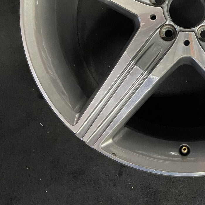 20" MERCEDES S-CLASS 14 222 Type; S63 20x9.5 5 spoke Original OEM Wheel Rim - Additional View