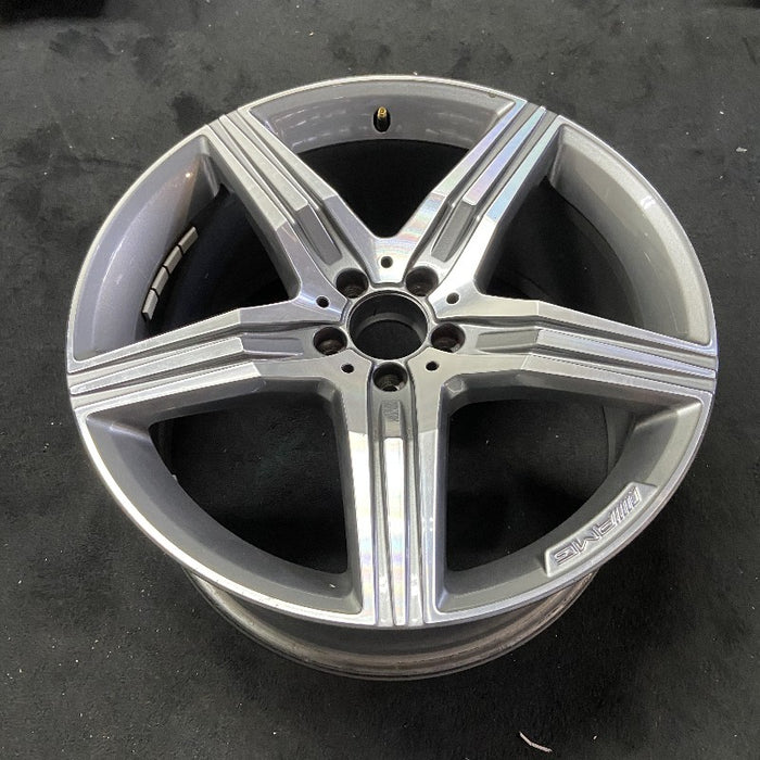 20" MERCEDES S-CLASS 14 222 Type; S63 20x9.5 5 spoke Original OEM Wheel Rim - View 8