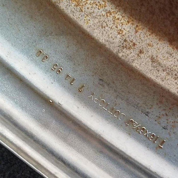 16" VITARA 99-03 Base 16x6.5 steel Original OEM Wheel Rim