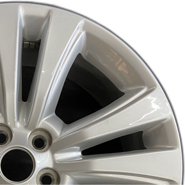 18" MKX 16-18 18x8 aluminum 10 spoke Original OEM Wheel Rim - Side Profile