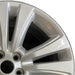 18" MKX 16-18 18x8 aluminum 10 spoke Original OEM Wheel Rim - Side Profile