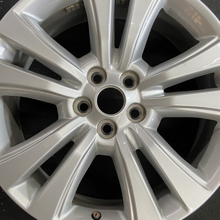 18" MKX 16-18 18x8 aluminum 10 spoke Original OEM Wheel Rim - Angle View