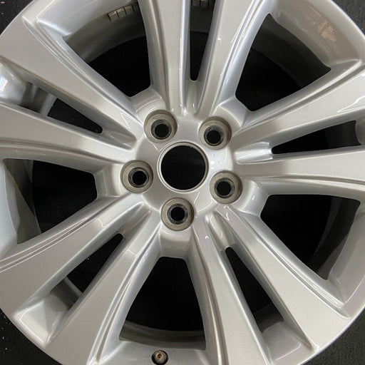 18" MKX 16-18 18x8 aluminum 10 spoke Original OEM Wheel Rim - Angle View