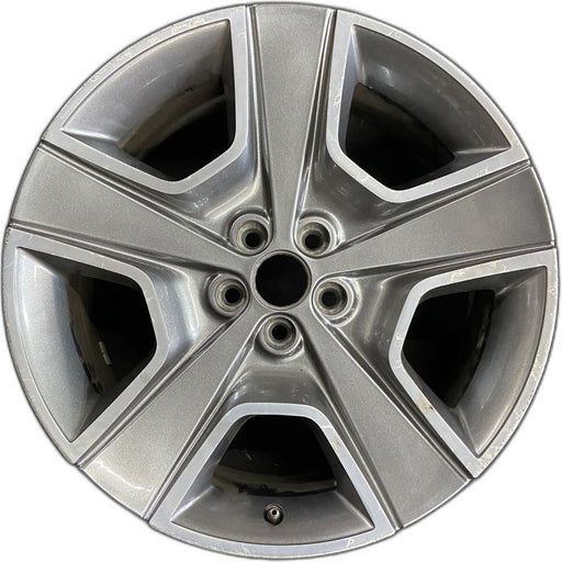 20" CHALLENGER 12 20x8 5 spoke gray spoke Original OEM Wheel Rim - Front View