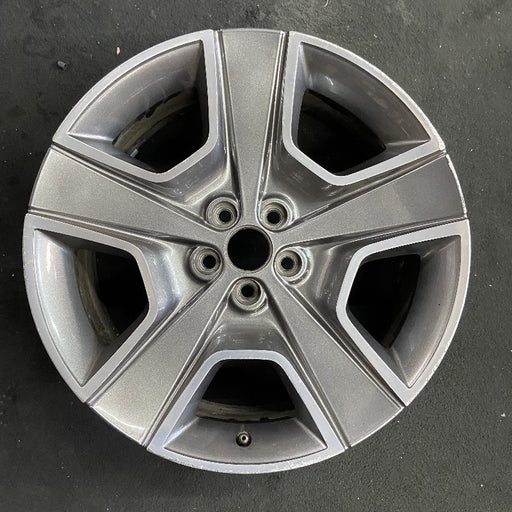 20" CHALLENGER 12 20x8 5 spoke gray spoke Original OEM Wheel Rim - Front View