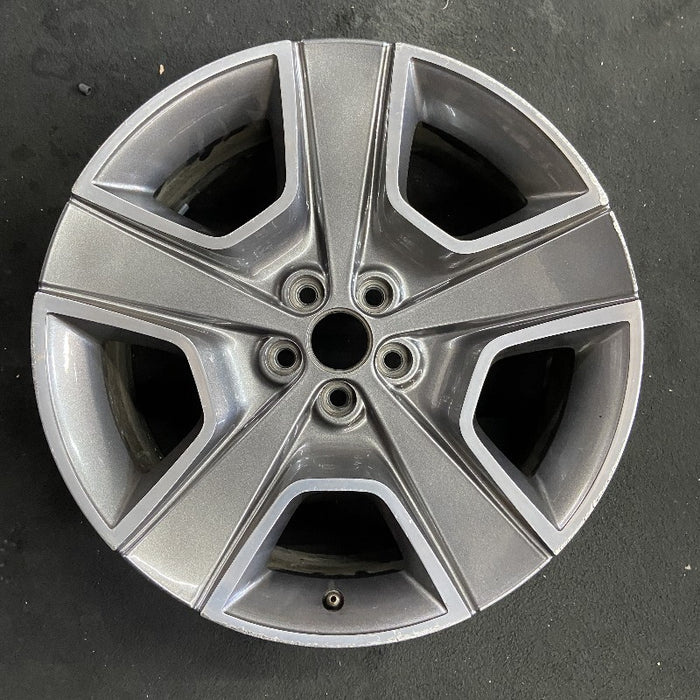 20" CHALLENGER 12 20x8 5 spoke gray spoke Original OEM Wheel Rim - Front View
