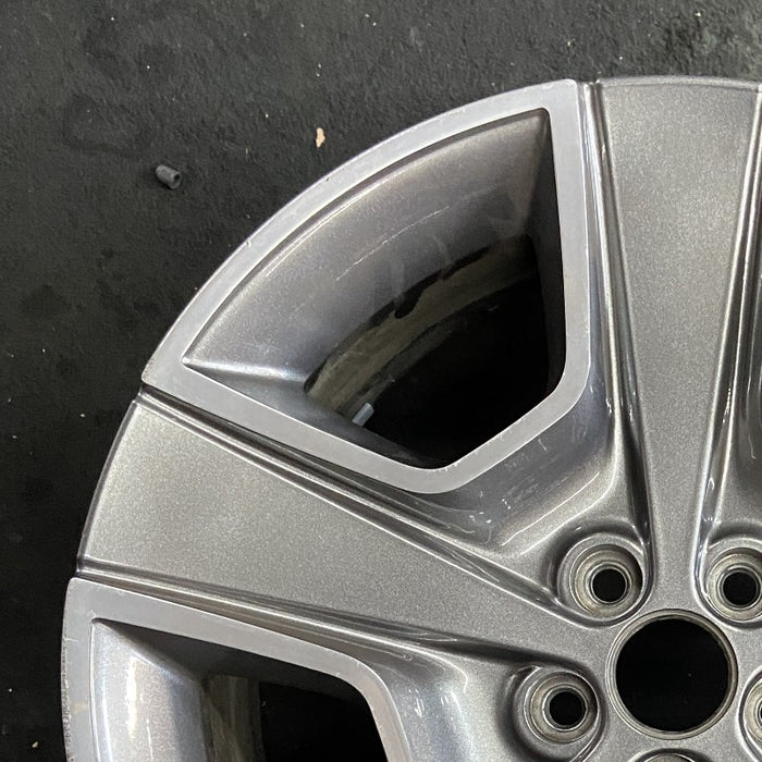 20" CHALLENGER 12 20x8 5 spoke gray spoke Original OEM Wheel Rim - Side Profile