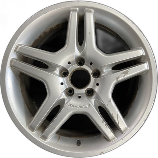 18" MERCEDES CL-CLASS 03-05 215 Type; CL55 18x9 10 spoke AMG rear Original OEM - Front View