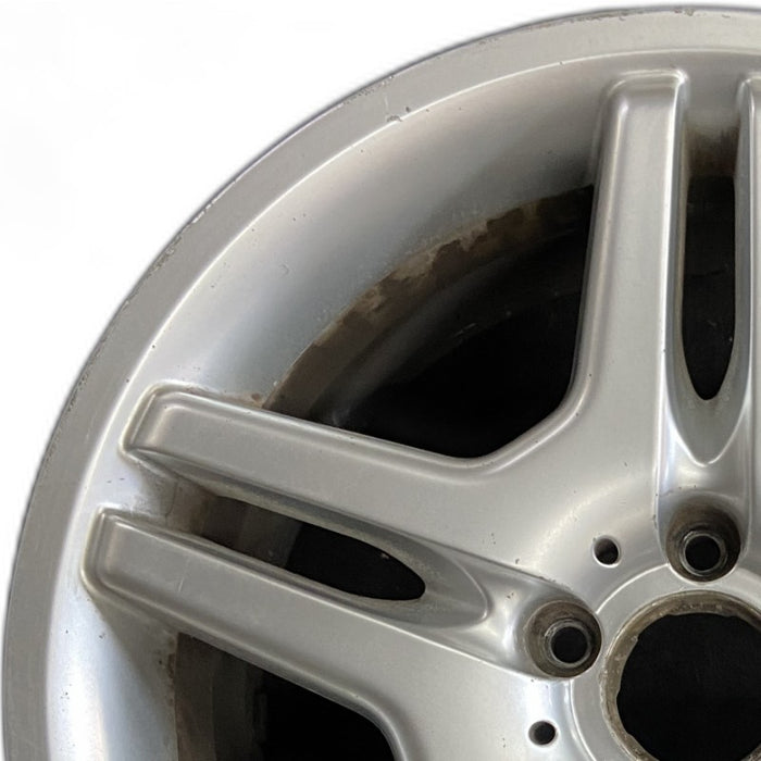 18" MERCEDES CL-CLASS 03-05 215 Type; CL55 18x9 10 spoke AMG rear Original OEM - Angle View
