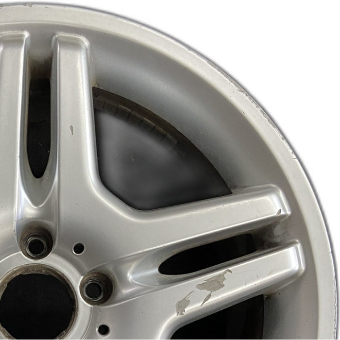 18" MERCEDES CL-CLASS 03-05 215 Type; CL55 18x9 10 spoke AMG rear Original OEM - Side Profile