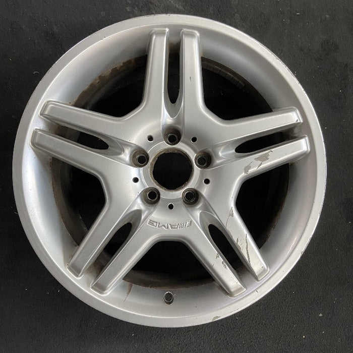 18" MERCEDES CL-CLASS 03-05 215 Type; CL55 18x9 10 spoke AMG rear Original OEM - Additional View