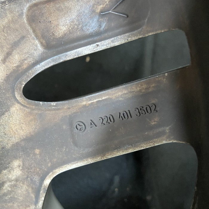 18" MERCEDES CL-CLASS 03-05 215 Type; CL55 18x9 10 spoke AMG rear Original OEM - View 10