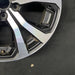 18" FORESTER 19 18x7 alloy w/machined face 5 V spoke Limited Original OEM Wheel - Back View
