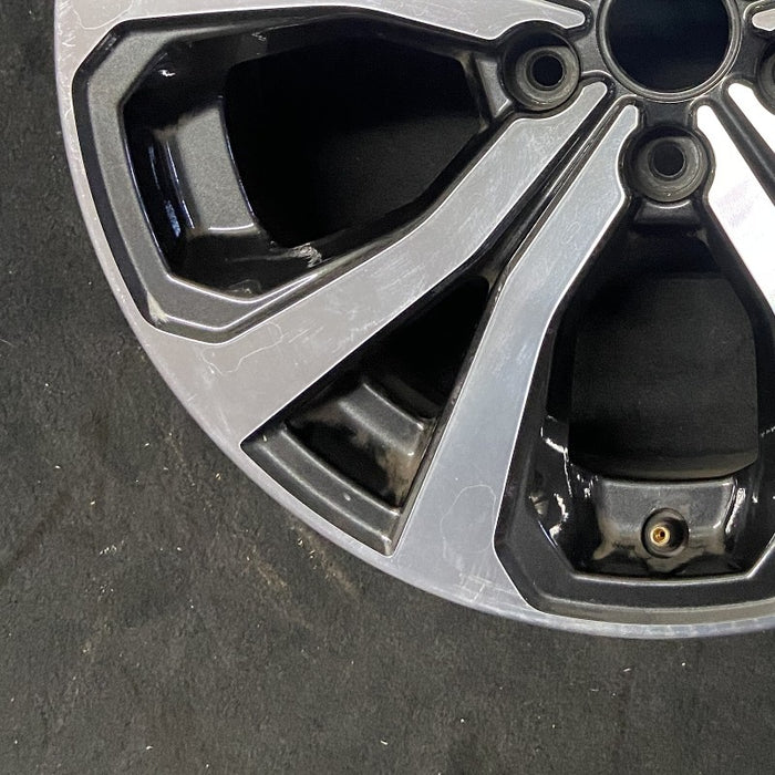 18" FORESTER 19 18x7 alloy w/machined face 5 V spoke Limited Original OEM Wheel - Additional View