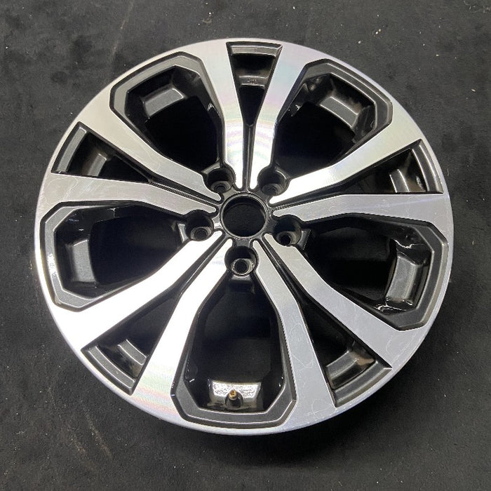 18" FORESTER 19 18x7 alloy w/machined face 5 V spoke Limited Original OEM Wheel - View 7