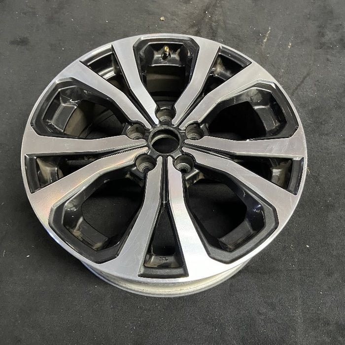 18" FORESTER 19 18x7 alloy w/machined face 5 V spoke Limited Original OEM Wheel - View 8
