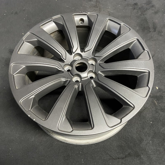 20" VELAR 18 20x8.5 alloy 10 spoke gray Original OEM Wheel Rim