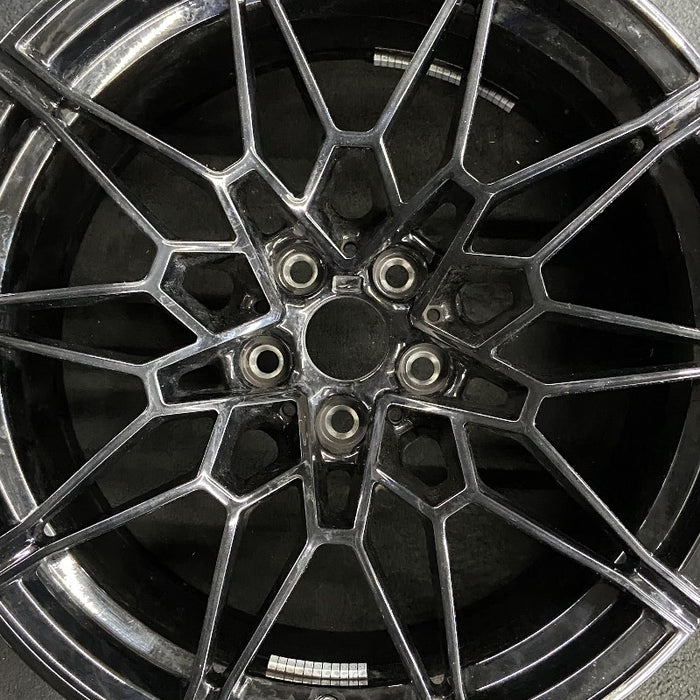 19" BMW M3 21-24 19x9.5 10 spoke diamd spoke w/o machined face Original OEM Wheel Rim