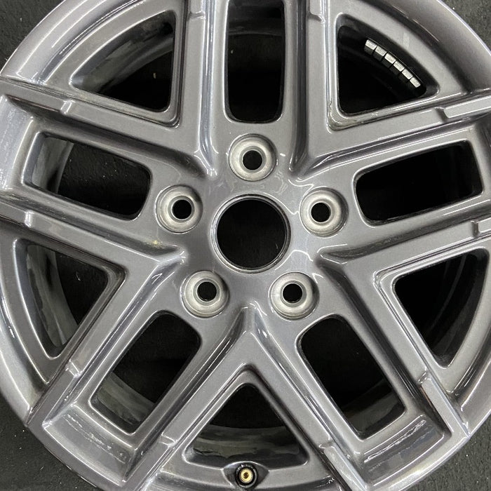 17" GLADIATOR 24 17x7.5 aluminum double spoke opt WFD Original OEM Wheel Rim - Angle View