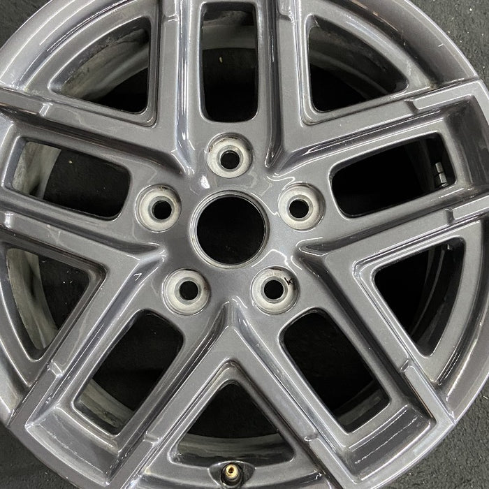 17" GLADIATOR 24 17x7.5 aluminum double spoke opt WFD Original OEM Wheel Rim - Angle View