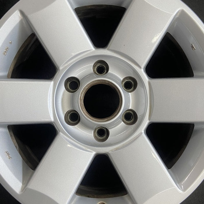 18" ARMADA 04 18x8 alloy 6 spoke silver Original OEM Wheel Rim