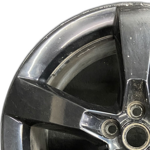 20" CAMARO 12 20x9 rear 5 spoke black opt R45 Original OEM Wheel Rim - Angle View