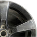 20" CAMARO 12 20x9 rear 5 spoke black opt R45 Original OEM Wheel Rim - Side Profile